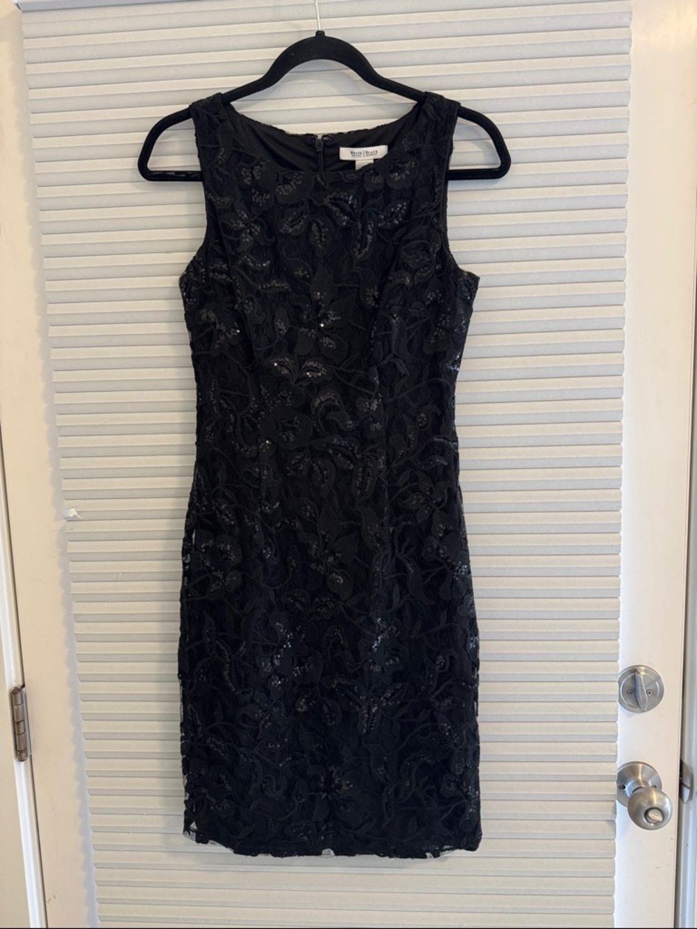White House Black Market Black Lace Dress
